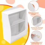 Étagère GustoWave pour Livres d'Enfants, Meuble de Rangement 3 Niveaux en Bois pour Jouets, Armoire de Rangement en Bois pour Jouets, Armoire de Rangement de 24 L, Idéale pour Chambre d'Enfant, Salle de Jeux, Couloir