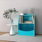 Étagère GustoWave pour Livres d'Enfants, Meuble de Rangement 3 Niveaux en Bois pour Jouets, Armoire de Rangement en Bois pour Jouets, Armoire de Rangement de 24 L, Idéale pour Chambre d'Enfant, Salle de Jeux, Couloir