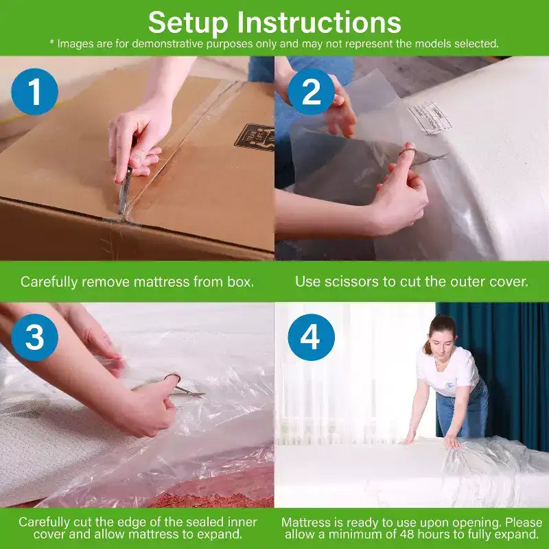 Matelas en mousse à mémoire de forme au gel Okak avec support extra ferme, matelas double/grand/très grand pour un sommeil frais et relaxant, matelas en boîte pour la maison et l'hôtel