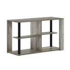 Table basse HOMLUX à 3 niveaux avec étagères ouvertes Petite table d'appoint pour salon et chambre à coucher