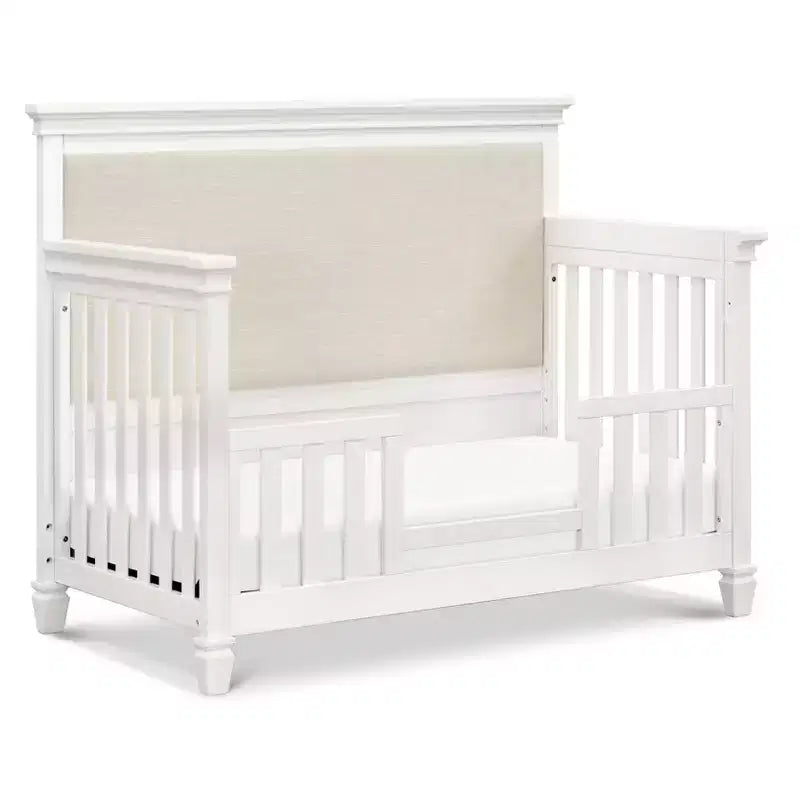 Lit de bébé évolutif 4-en-1 Namesake Darlington – Blanc chaud