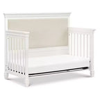 Lit de bébé évolutif 4-en-1 Namesake Darlington – Blanc chaud
