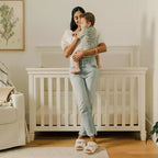 Lit de bébé évolutif 4-en-1 Namesake Darlington – Blanc chaud