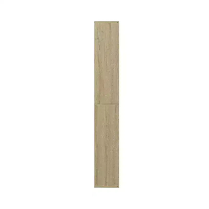 Homez Étagère bibliothèque 6 tablettes de 63,23 po de haut en bois avec tablettes réglables