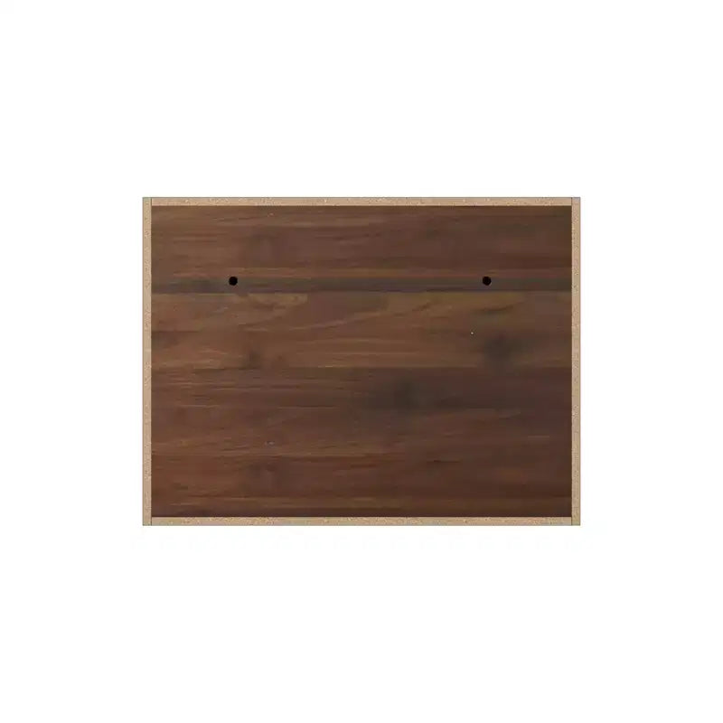 Meuble haut de cuisine Homez de 31,49 po (L) x 11,81 po (P) x 23,62 po (H) en noyer avec étagères réglables