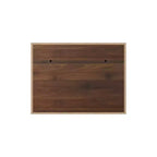 Meuble haut de cuisine Homez de 31,49 po (L) x 11,81 po (P) x 23,62 po (H) en noyer avec étagères réglables