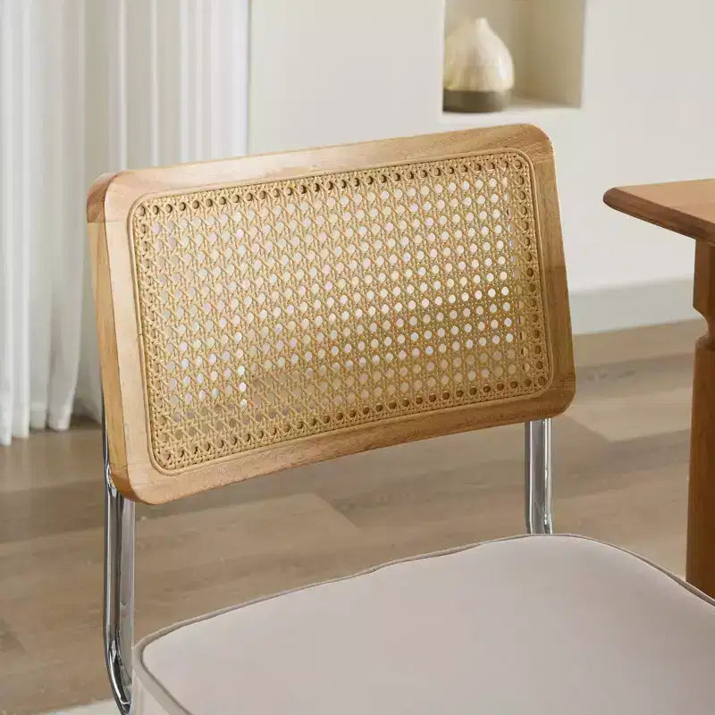 MAYEERTY Chaises de salle à manger modernes - Tissu côtelé, piètement en métal doré, capitonnage cannelé, sans accoudoirs, lot de 2