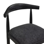 Christopher Knight Home Nyra Tabourets de bar rembourrés en bois d'hévéa de style Mid-Century (Lot de 2)