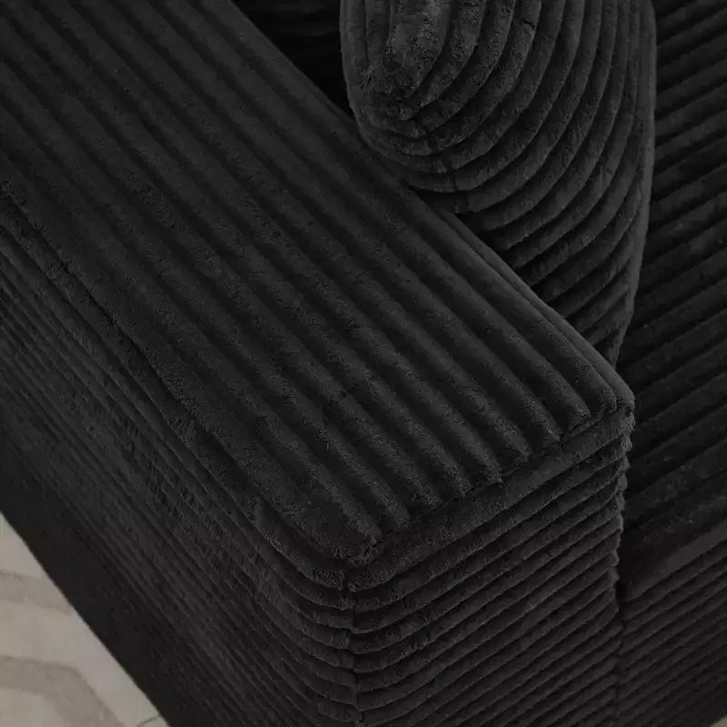 MAYEERTY Canapé sectionnel modulaire à siège unique, prolonge le canapé en forme de L/U