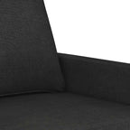 Canapé 3 places Noir Polyester, Métal, Textilène 3 places