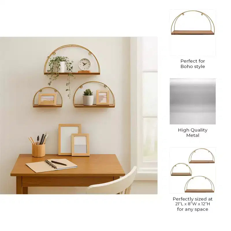 Ensemble de 3 Jardinières Modernes en Céramique avec Supports en Bois, Design Rond Nervuré, Pots de Fleurs Décoratifs surélevés pour un Soutien Durable