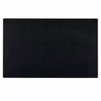 Table de salle à manger Royal Hampton, plateau rectangulaire de 47 pouces, bois noir scandinave