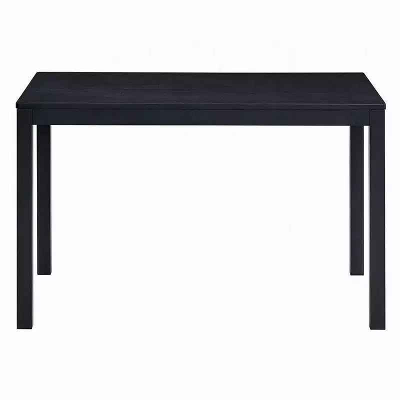 Table de salle à manger Royal Hampton, plateau rectangulaire de 47 pouces, bois noir scandinave
