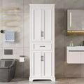 70.8 Tall Bathroom Storage Cabinet, Freestanding Floor Storage Cabinet With Drawer & Adjustable Shelves, Kitchen Pantry Storage Cabinet