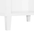 Table de chevet en bois Whisen 68 cm H avec un tiroir et une étagère pour enfants et adultes