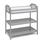 Table à langer Whisen Safe Suite, qualité assortie au lit de bébé, avec 2 étagères de rangement