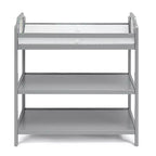 Table à langer Whisen Safe Suite, qualité assortie au lit de bébé, avec 2 étagères de rangement