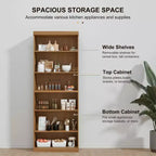 PexFix 41x31x16 Étagère à Livres Ouverte en Bois Meuble de Rangement Bibliothèque & Meuble de Bureau pour Cuisine Chambre Entrée Salon Salle à Manger Naturel