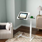 Table de chevet roulante mobile pour chambre à coucher ou salon