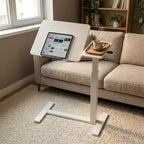 Table de chevet roulante mobile pour chambre à coucher ou salon