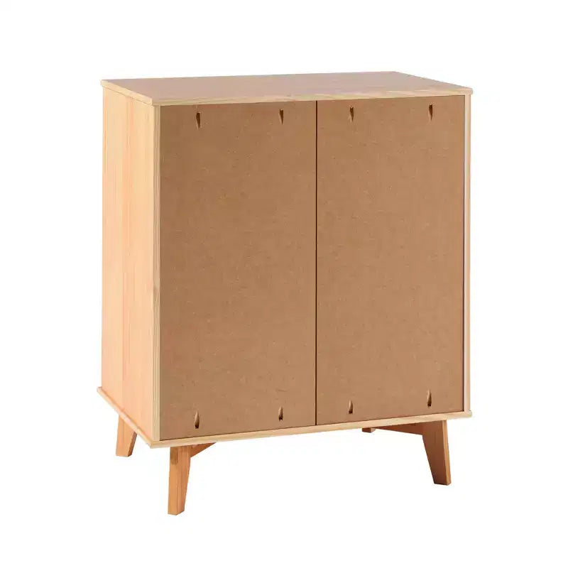 Commode à 3 tiroirs en bois de style moderne du milieu du siècle - Walker Edison