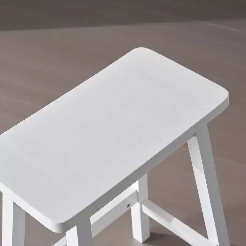 Tabouret de comptoir Karlhome en bois massif
