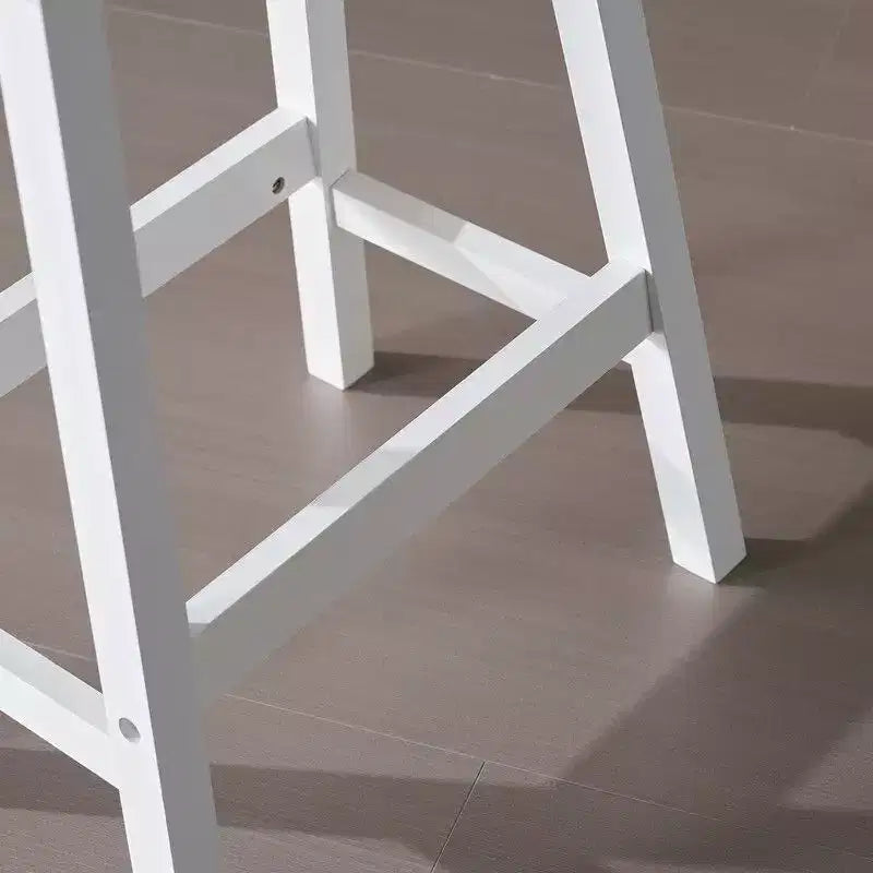 Tabouret de comptoir Karlhome en bois massif