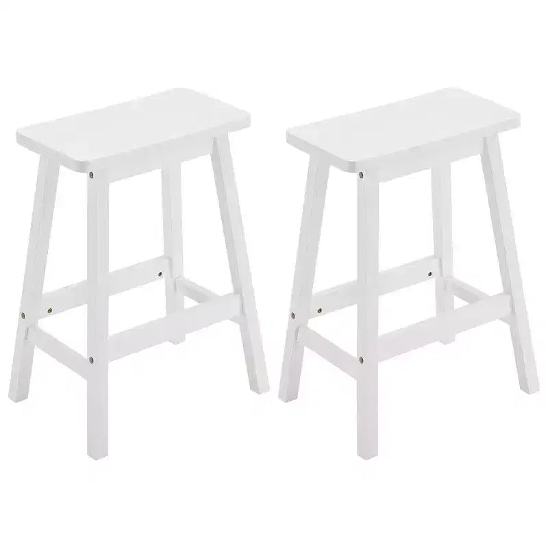 Tabouret de comptoir Karlhome en bois massif
