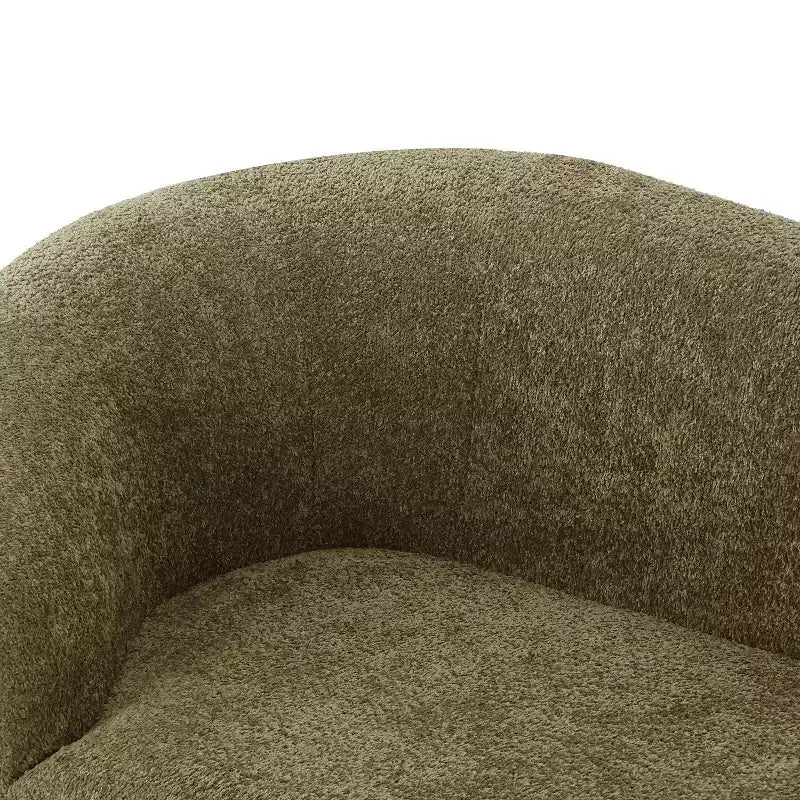 ModernLuxe Chaise Longue, Canapé Moderne du Milieu du Siècle avec Cadre en Bois d'Hévéa, Lit de Repos Orienté à Gauche pour Salon