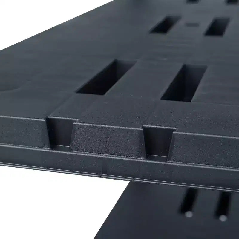 vidaXL Étagère de Rangement Noire 220 kg 90x40x138 cm Plastique