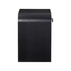 Meridian Furniture Hayes Table de chevet/d'appoint noire