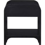 Meridian Furniture Hayes Table de chevet/d'appoint noire