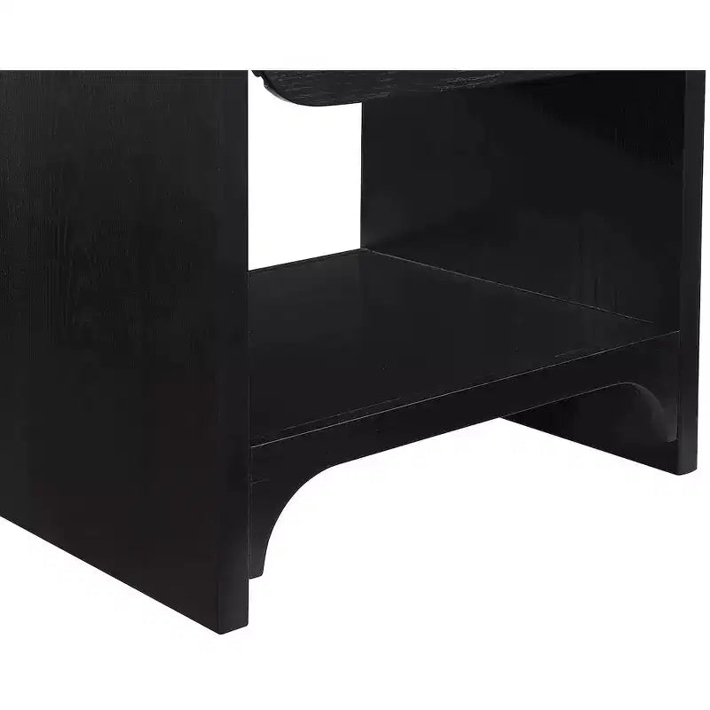 Meridian Furniture Hayes Table de chevet/d'appoint noire