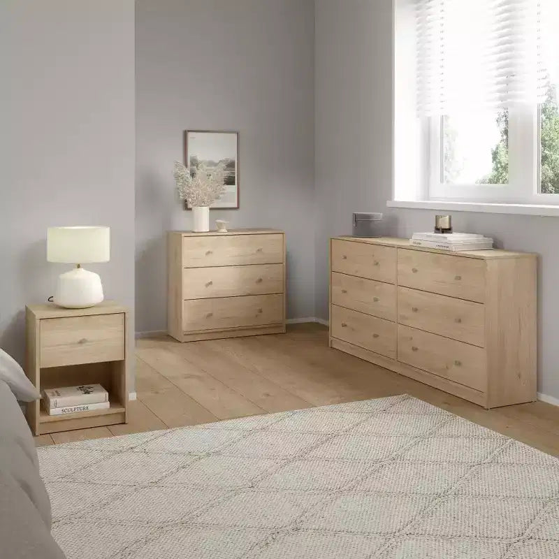 Tvilum, Ensemble de chambre à coucher Portland 3 pièces