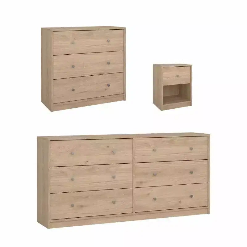 Tvilum, Ensemble de chambre à coucher Portland 3 pièces