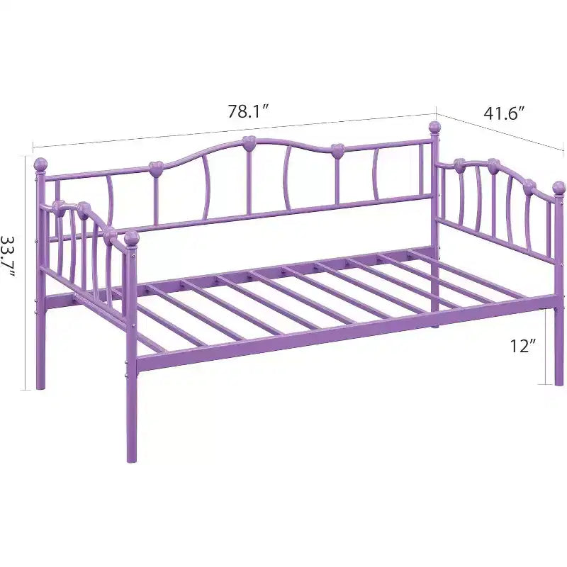 Canapé-lit double escamotable GUSTOWAVE avec cadre gigogne pour salon et chambre à coucher