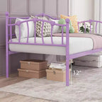 Canapé-lit double escamotable GUSTOWAVE avec cadre gigogne pour salon et chambre à coucher