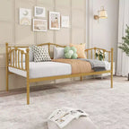 Canapé-lit double escamotable GUSTOWAVE avec cadre gigogne pour salon et chambre à coucher