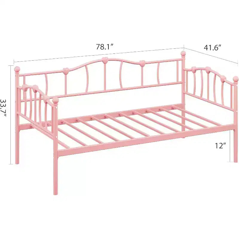 Canapé-lit double escamotable GUSTOWAVE avec cadre gigogne pour salon et chambre à coucher
