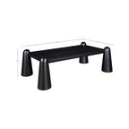 Table basse noire Meridian Furniture Wyndham