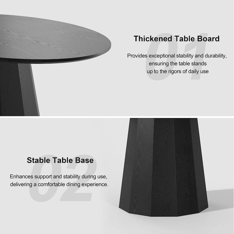 Table à manger ovale de 170 cm pour 6 personnes - 170x85x79 cm