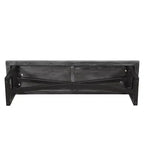 Banc de salle à manger en bois de manguier Raven 60" marron - Timbergirl