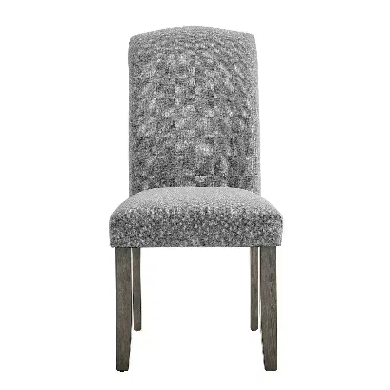 Lot de 2 chaises d'appoint Emily 19 po, blanc/gris - Steve Silver Co.