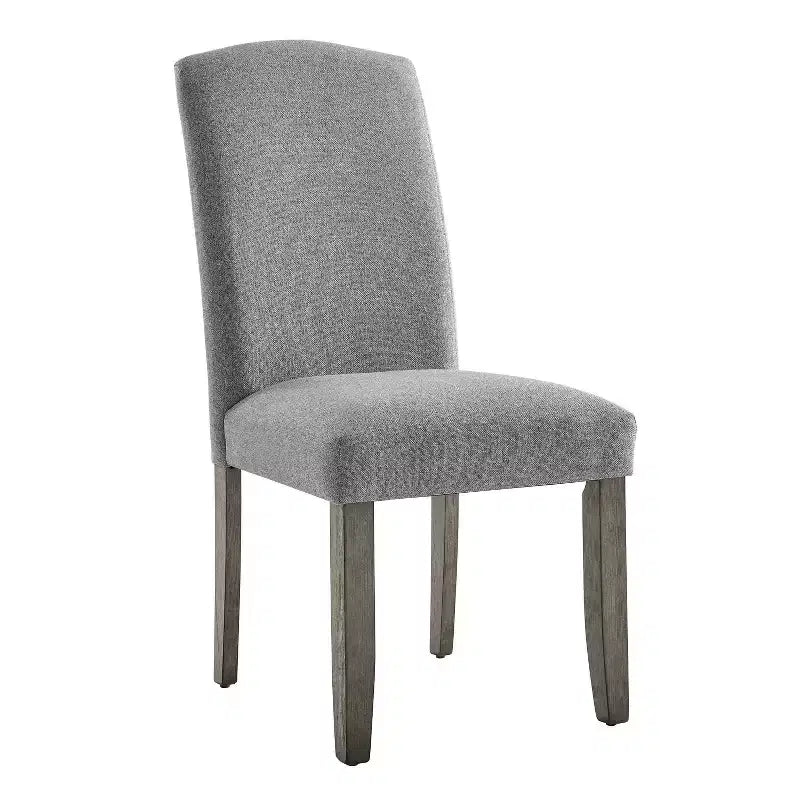 Lot de 2 chaises d'appoint Emily 19 po, blanc/gris - Steve Silver Co.