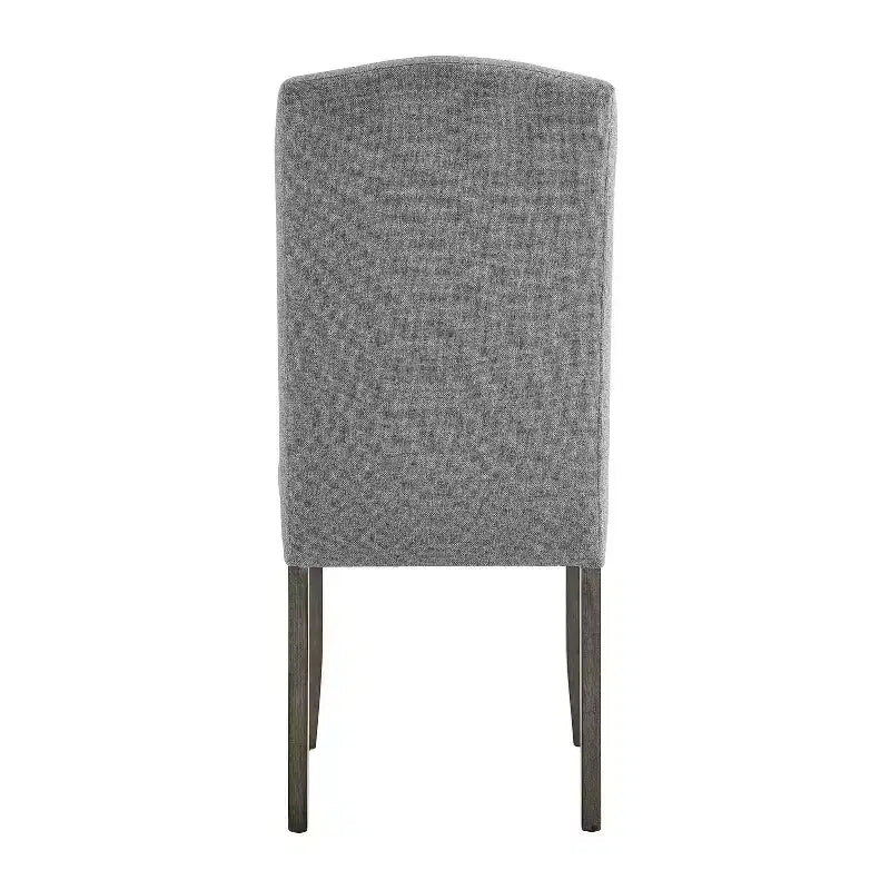 Lot de 2 chaises d'appoint Emily 19 po, blanc/gris - Steve Silver Co.