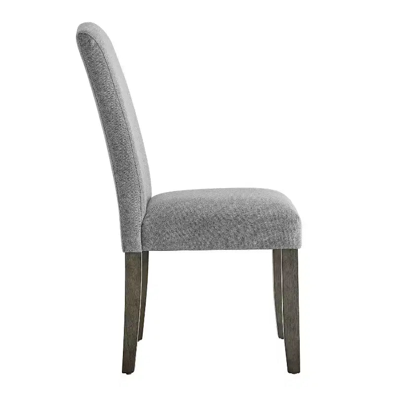 Lot de 2 chaises d'appoint Emily 19 po, blanc/gris - Steve Silver Co.