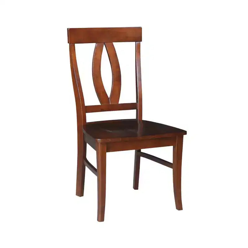 Lot de 2 chaises Cosmo Verona Splat Back Espresso - International Concepts