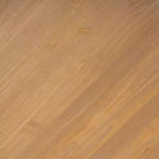 Table de salle à manger à pied central traditionnelle Tobin blanc/naturel - Linon