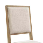 Ensemble de salle à manger 9 pièces Joanna avec 8 chaises à dossier rembourré marron rustique - Crosley