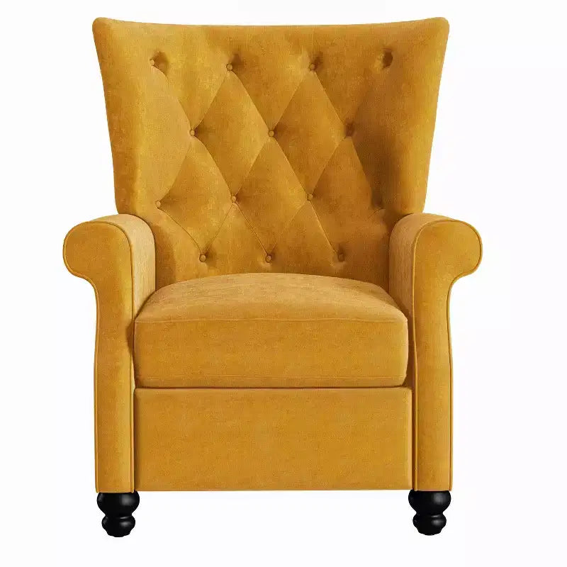 Fauteuil inclinable Pia Press-Back, doré moutarde - ProLounger